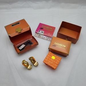 MGA Rainbow High Mini Accessories Studio Shoes Poppy Rowan Platform Heels